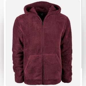 ID Ideology Men's Red Regular Fit Warm Fleece Zip Performance Hoodie Sz XXL (NWT